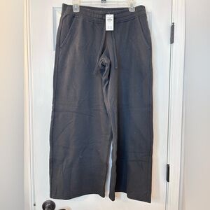 Hollister Black Wide Leg Sweatpants